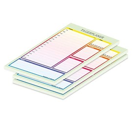 PRICARO 3 x A5 Coloured System To-Do List