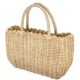 Daikai 74161 Basket Bag, PP Basket Bag, S BE W 12.6 x D 4.3 x H 8.3 x TH 14.2 inches (32 x 11 x 21 x 36 cm)