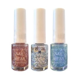 UnKnown Meoncell The Saem Nail Wear Glitter 7ml / 메온셀 더샘 네일 웨어 글리터 7ml