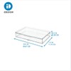 The Home Edit by iDesign Clear Recycled Plastic Organiser Bin