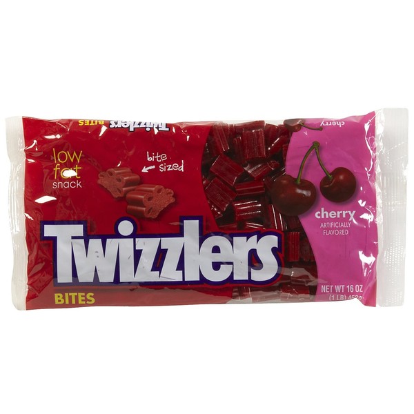 Twizzlers Cherry Bites Bag, 16 oz