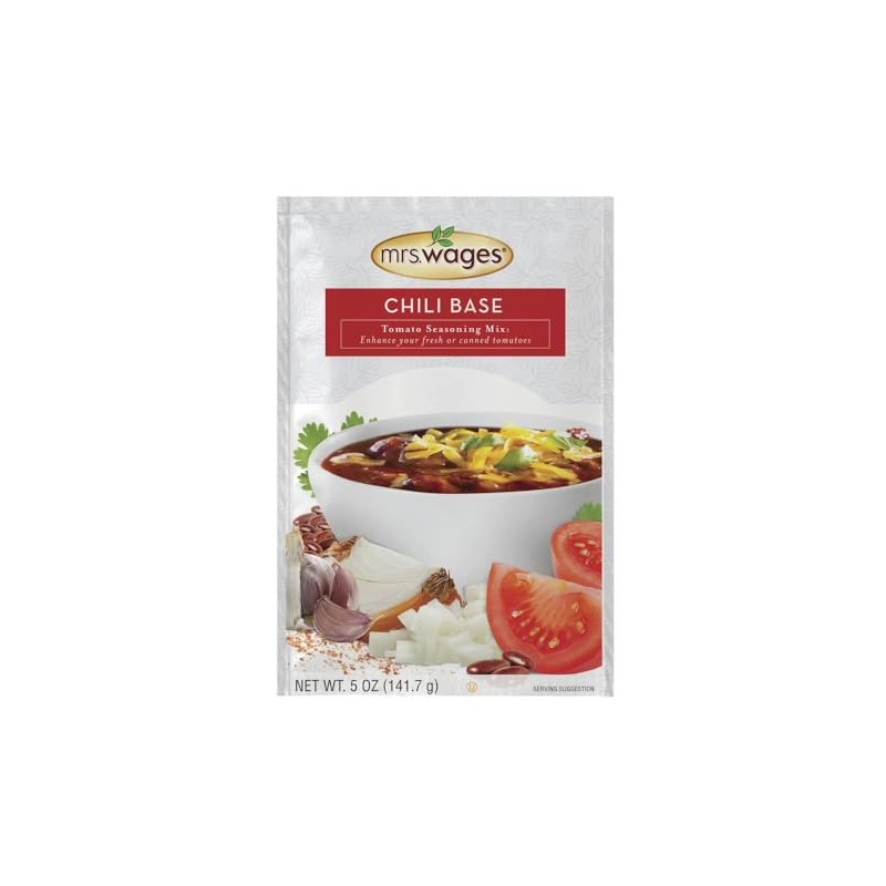 Mrs. Wages W537-J4425 5 Oz Chili Base Mix Seasoning -