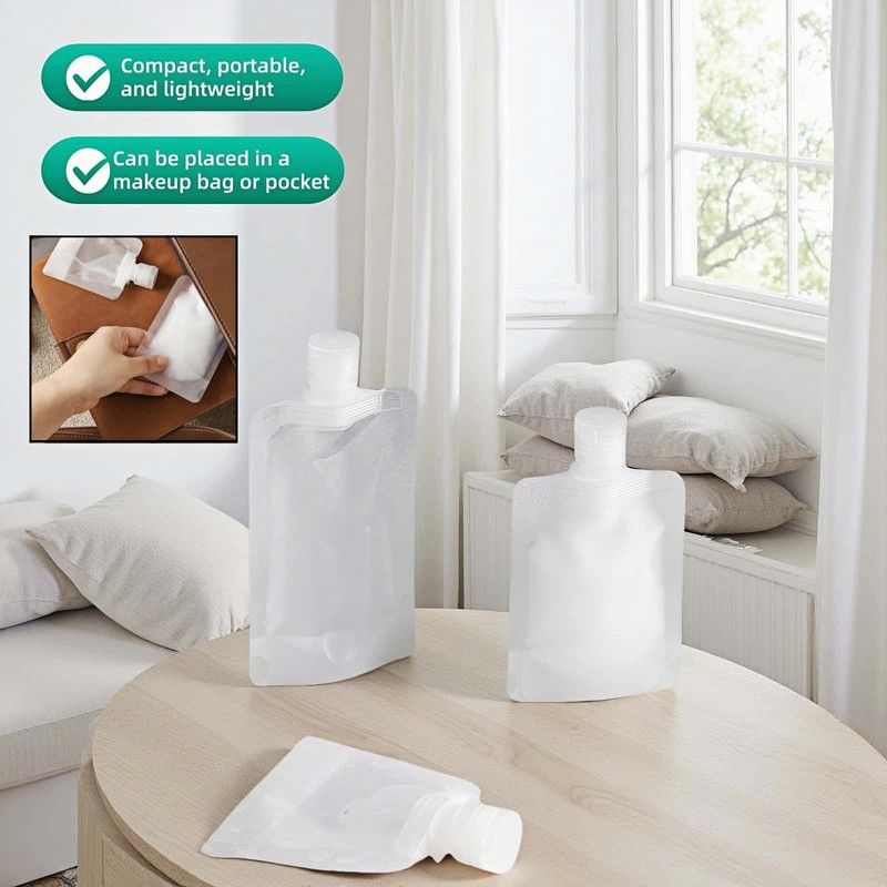 Chinshwehaw Travel Bottles Kit Leak Proof Silicone - Refillable Containers