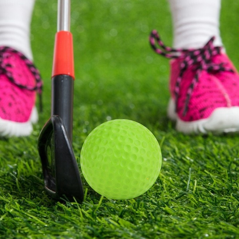 12Pcs Portable PU Golf Sport Kid Trainning Balls Soft Children