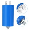 PATIKIL CBB60 14uf Running Capacitor,2Pcs AC 250V 4Pins 50/60Hz Cylinder