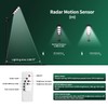 HCOOR 200W LED Solar Street Light Outdoor Motion Sensor Solar