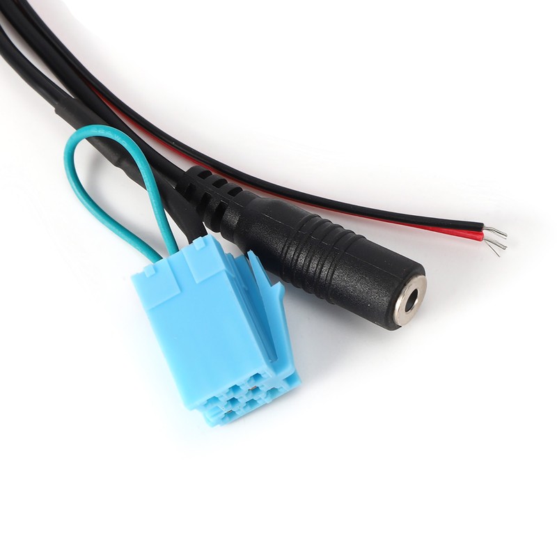 8Pin Bluetooth AUX IN Cable Adapter with Microphone Handsfree Calling