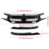 ECOTRIC Front Grille Bumper Mesh Grill Compatible with 2019-2021 Honda