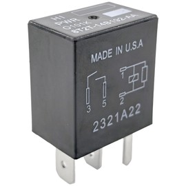 8T2T-14B192-AA Relay - 40A 12VDC 4-Pin SPST Automotive Relay - Compatible with Select Ford Vehicles (for Focus, Mondeo) - Fixes Cooling Fan, AC & P0699/P0230 Codes