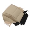 labwork Artificial Leather Driver Side Bottom Seat Cover Tan Replacement