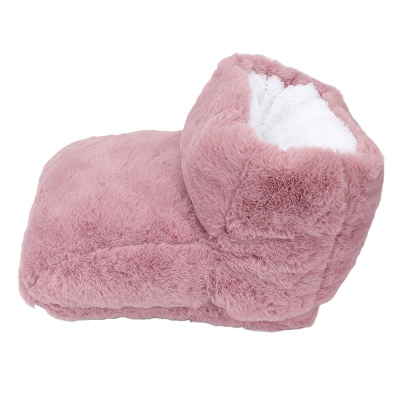 Electric Heated Foot Warmer Pink 5V USB Rechargeable Thickened Foot