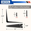 ICOOL 20 Pack 6 x 5 Inch Shelf Bracket, Floating