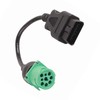 9 Pin Male Head to 16 Pin OBD2 Truck Diagnostic