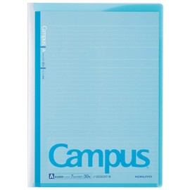 Kokuyo Note-621AN-B Campus Notebook Cover, A4, With Pocket For Handouts, Blue