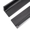 Unbranded 86.6" Side Skirt Lips Panel Splitter Gloss Black For