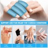 LEOSTEP Finger Ice Sleeves Packs, Reusable Finger Cold Packs, 4