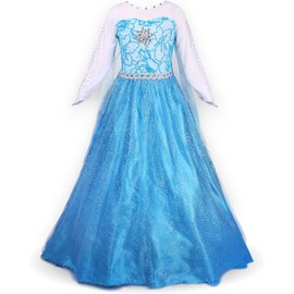 Coyhoim Princess Dress Queen Costume Cosplay Dress Up with Accessories Princess Dress Up for Girls 4-6 (2~3 years)