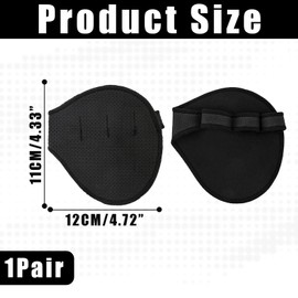 Pack of 2 grip pads for pull-ups, grip aids strength training, grip pads, fitness gloves, strength training, grip pads, men, for fitness, pull-ups, bodybuilding, strength training
