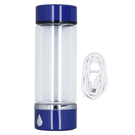 Hydrogen Water Bottle 420ml 3 Minute Rapid Electrolysis Hydrogen Rich Water Generator for Home Travel