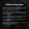 FIDECO M.2 NVMe SATA SSD Cloner Dock, USB 3.2 Gen