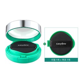 Easydew [Han Ga-in Pick] Easydew Mesh Ice Cushion Mela B Toning Ampoule Mesh Cushion 18g original + refill / [한가인 픽] 이지듀 메쉬 아이스 쿠션 멜라 비 토닝 앰플 메쉬쿠션 18g 본품+리필