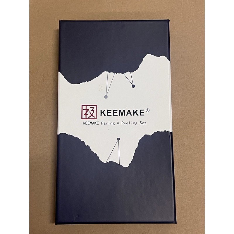 KEEMAKE 3PCS Paring Peeling Knife Set Stainless Steel Cutlery Slicing