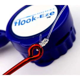 HOOK-EZE Fishing Hook Tying Tool, Carp Fishing Accessories for Quick Knot Tying, Fishing Tackle Protect from Hooks, Hook Tyer for Fly & Sea Fishing, Fishing Gifts for Men, Christmas Stocking Fillers