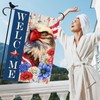 4th Of July Garden Flag - Flags for Outside Welcome,12x18