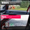 Zekzoop Visor Rain Guards Compatible with 2024 2025 2026 Toyota