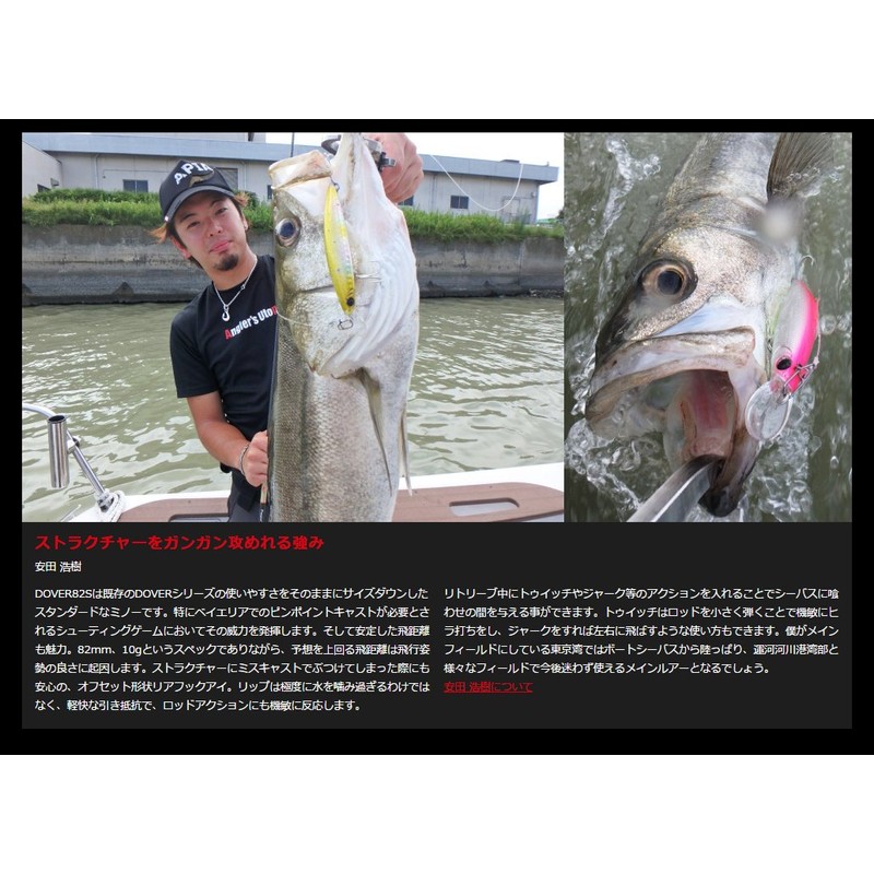 Apia Minnow Minnow Dover 82S #05 Bora Lure