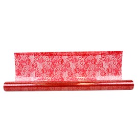 Reliant Ribbon Krystalphane Victorian Cello Lace 24in Rd Floral Accessories, Red