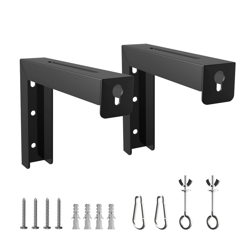 Universal Projector Screen Wall Mounted, 1 Pair Projector Screen Stand,