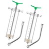 Threlaco 100ml 2 Pcs Drench Gun for Goats, Sheep &