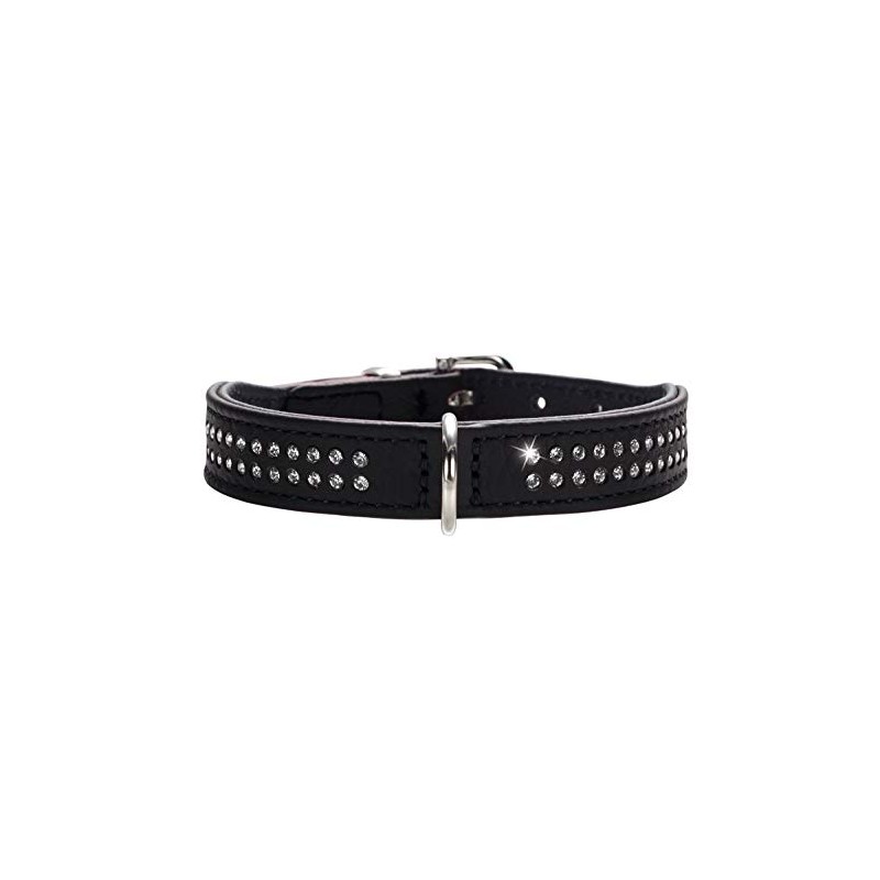 HUNTER Diamond Petit Nickel-Plated Collar, 30/23 x 27 cm, Small,