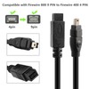 PASOW FireWire Cable de 9 pines a 4 pines IEEE
