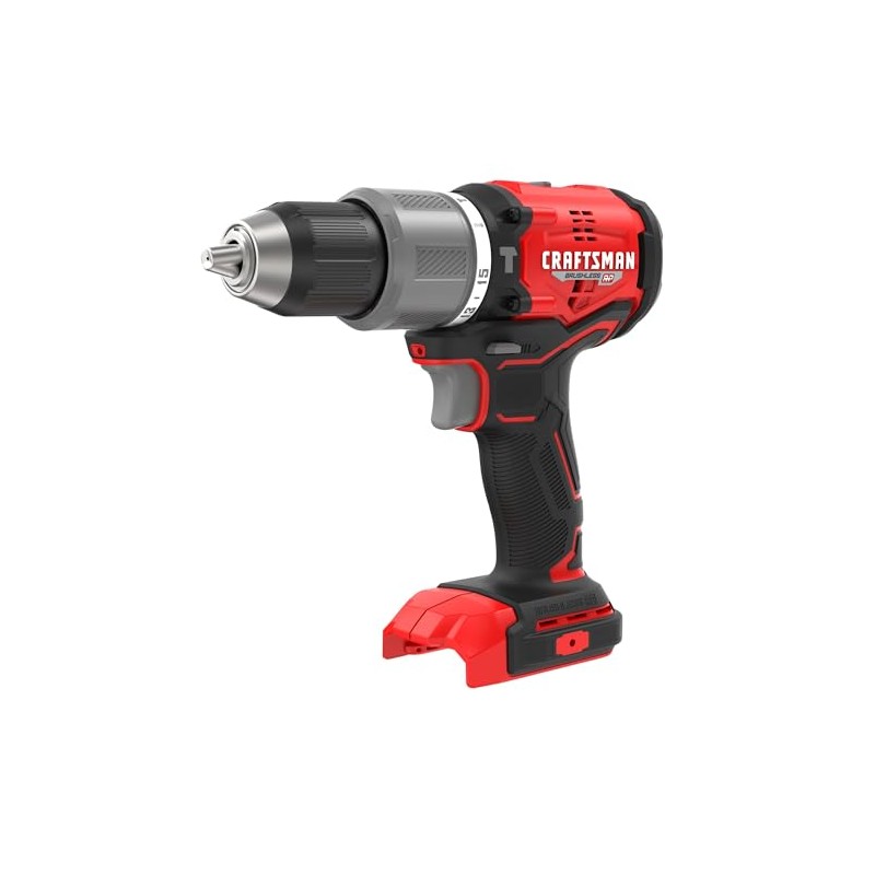 CRAFTSMAN V20 Cordless Hammer Drill, 1/2 inch, Bare Tool Only
