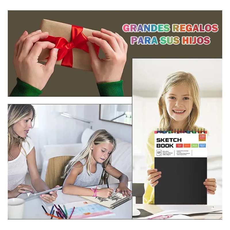 Cuaderno A4 Y Boceto Y Dibujo Blank Sketchbook