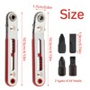emperoch 2 Pieces Mini Ratchet Wrench Set Ratcheting Screwdriver Wrenches