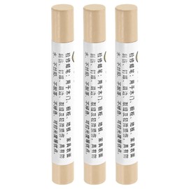 uxcell Furniture Repair Crayons, 3Pcs - Wood Wax Filler Stick, Furniture Markers Touch Up - for Scratches Holes Tables Desks Wooden Floors Cover Ups, White Oak