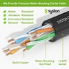 Syston Direct Burial Cat 6E Ethernet Network Cable 600 MHz,