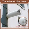 BJADE'S PVC Pipe Termination Cap,Stainless Steel Mesh Screen Vent Cover