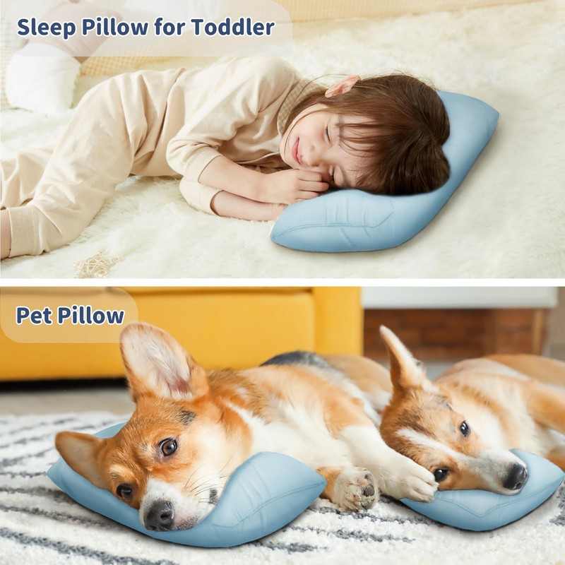 Pro Goleem Small Pillow 11"x7"x2.5" for Kids and Baby Sleeping