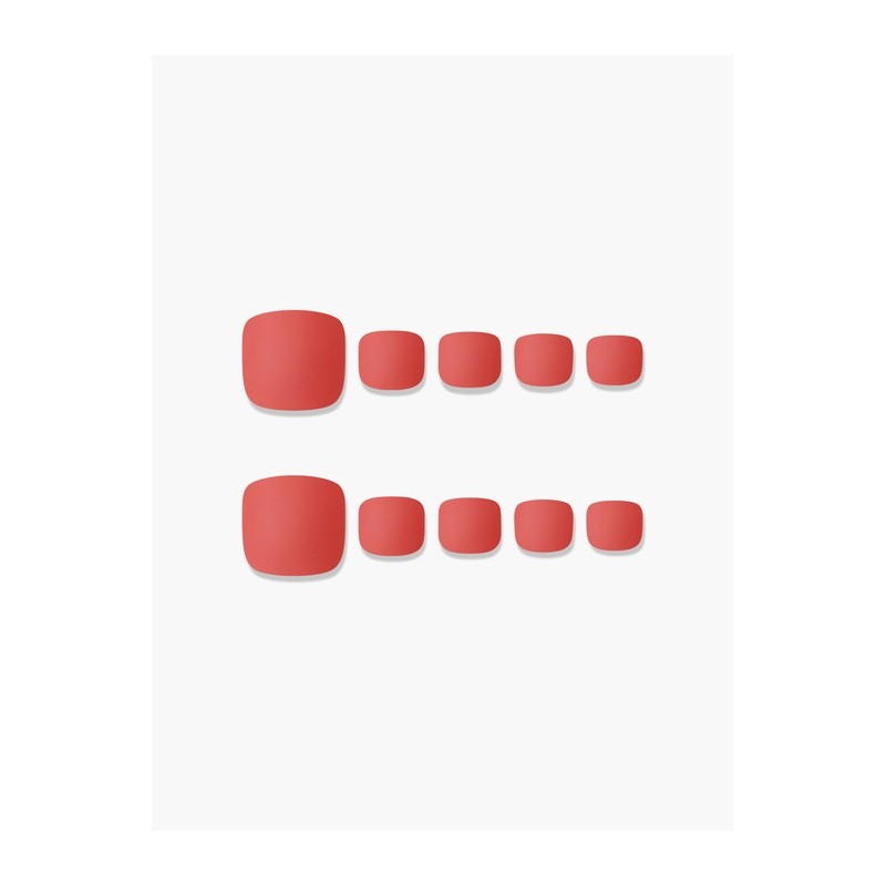 Reusable Pedi Tip Red Velvet (Pedi) / 리유저블 페디팁 레드