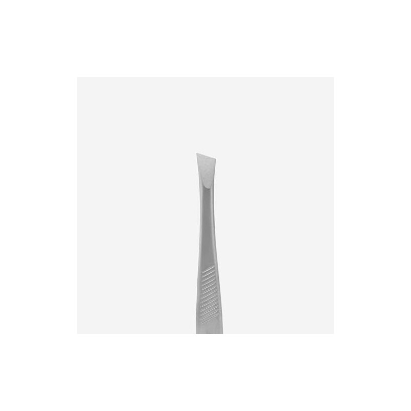 STALEKS PRO Precise brow tweezers with wide slanted edges. Medical