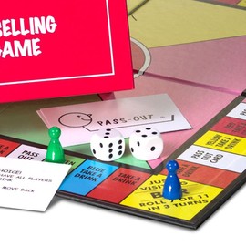 The Gift Experience Frank Bresee's Pass Out Adult Drinking Game | Pass Out is a hilarious adults only tongue twister game for 2-4 players