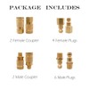 T TANYA HARDWARE Coupler and Plug Kit (14 Piece), Automotive
