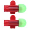 2 Sets Night Fishing Sensor Light Pole Alarm LED Signal