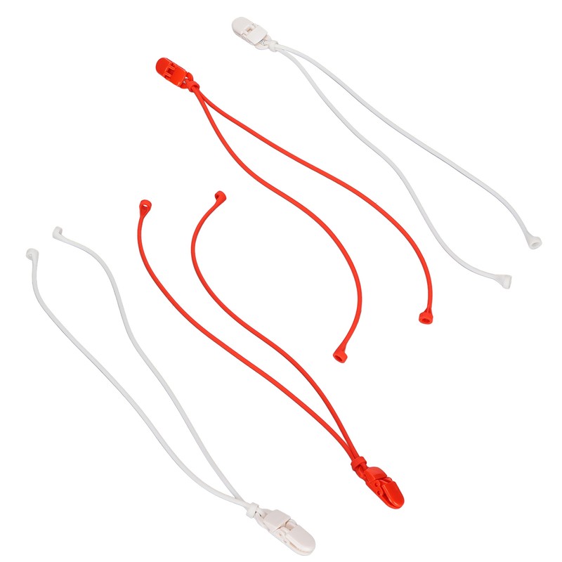 2Pcs Hearing Aid Lanyard Comfortable Wear Very Elastic Anti Lost