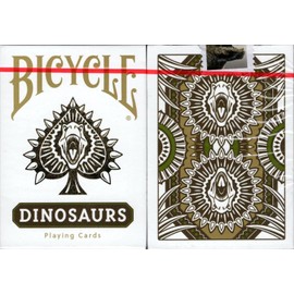 CPC Dinosaurs Stripper Bicycle Playing Cards Poker Size Deck USPCC Custom Limited