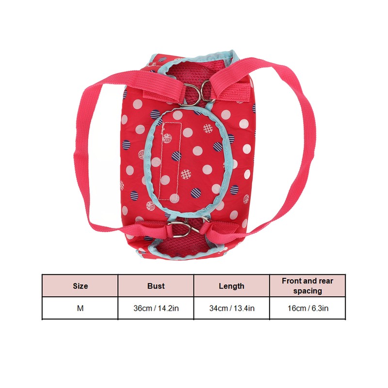 Dog Lift Harness Support Breathable Washable Portable Dog Sling Harness